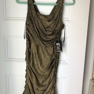 Amazing gold express dress